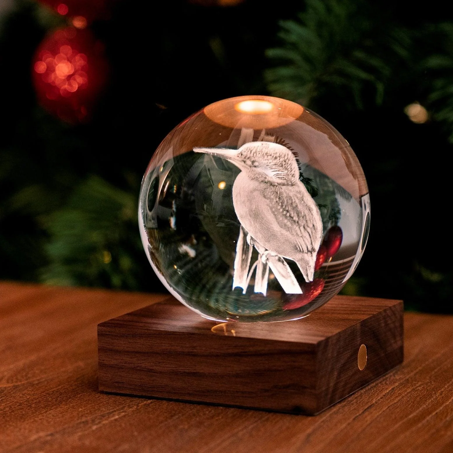 Gingko Amber Crystal Light - Kingfisher