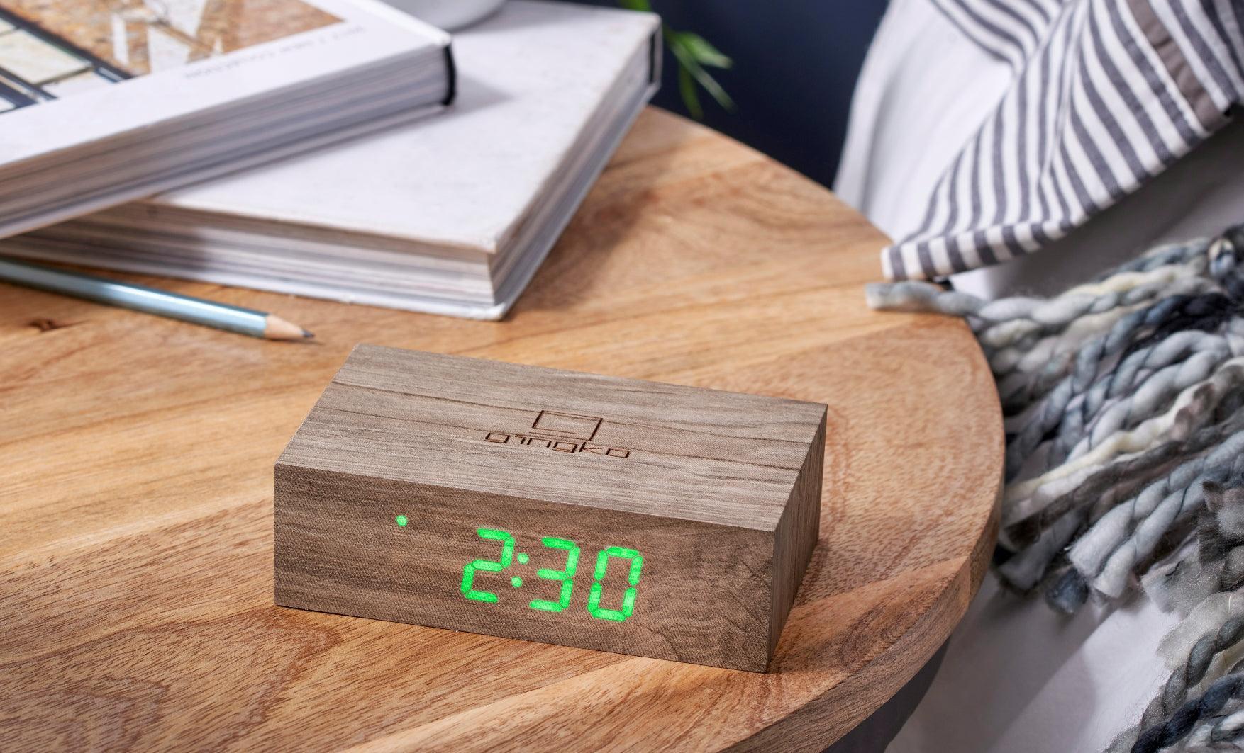 Gingko Flip Click Alarm Clock - Ash - Image 5