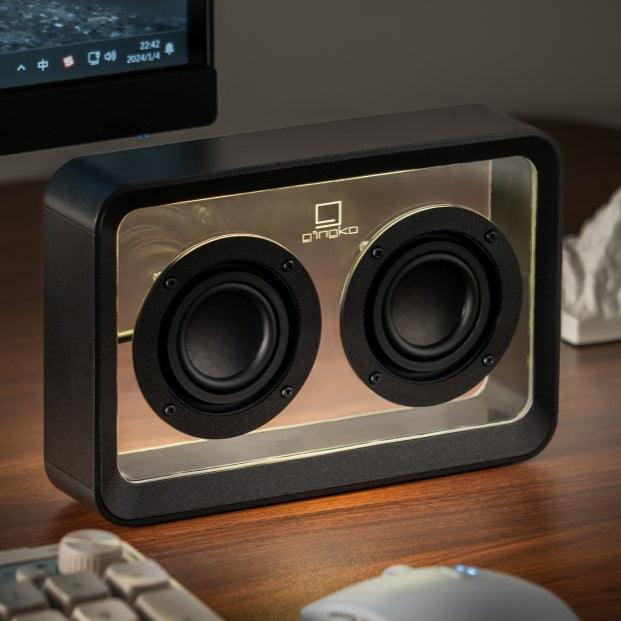 Gingko Mage See-Through Bluetooth Speaker - Black