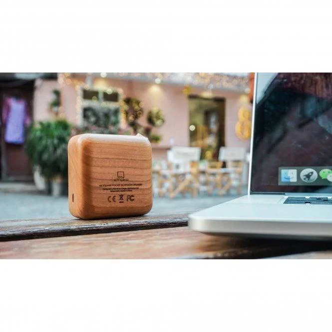 Gingko Mi Square Pocket Speaker - Cherry - Image 6
