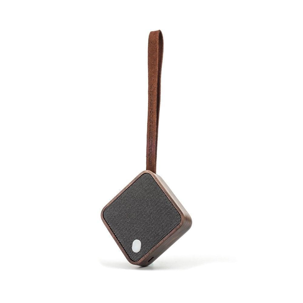 Gingko Mi Square Pocket Speaker - Walnut - Image 3