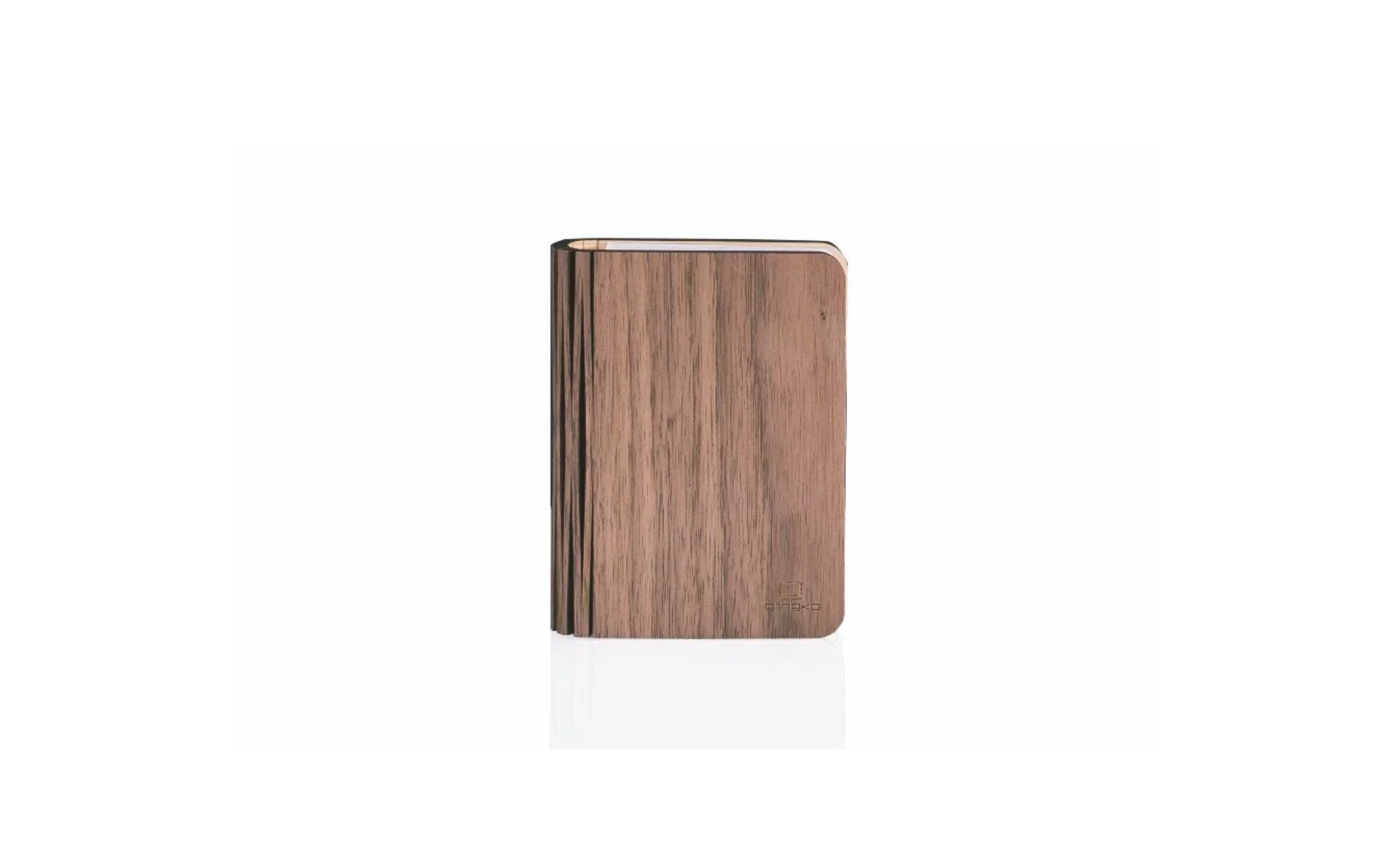 Gingko Mini Smart Book Light - Walnut - Image 4