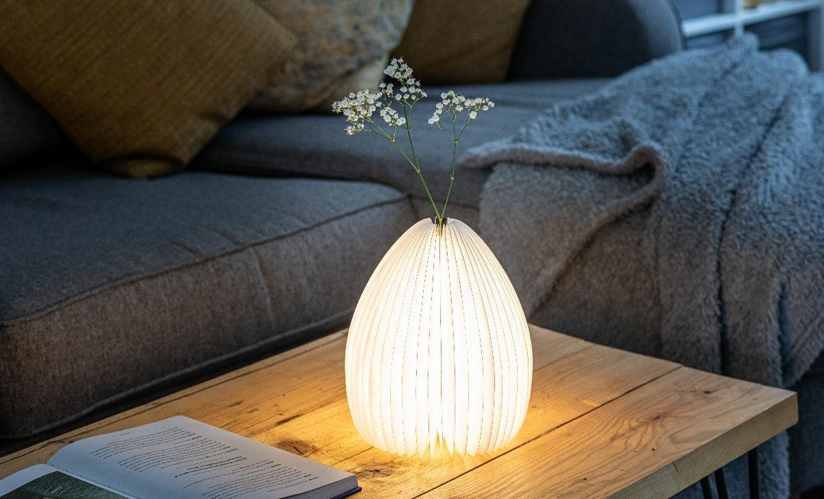 Gingko Smart Vase Light - Walnut - Image 2