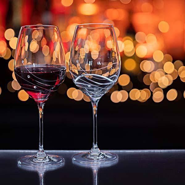 Dartington Glitz Goblet Glass (Set of 2) - Image 3