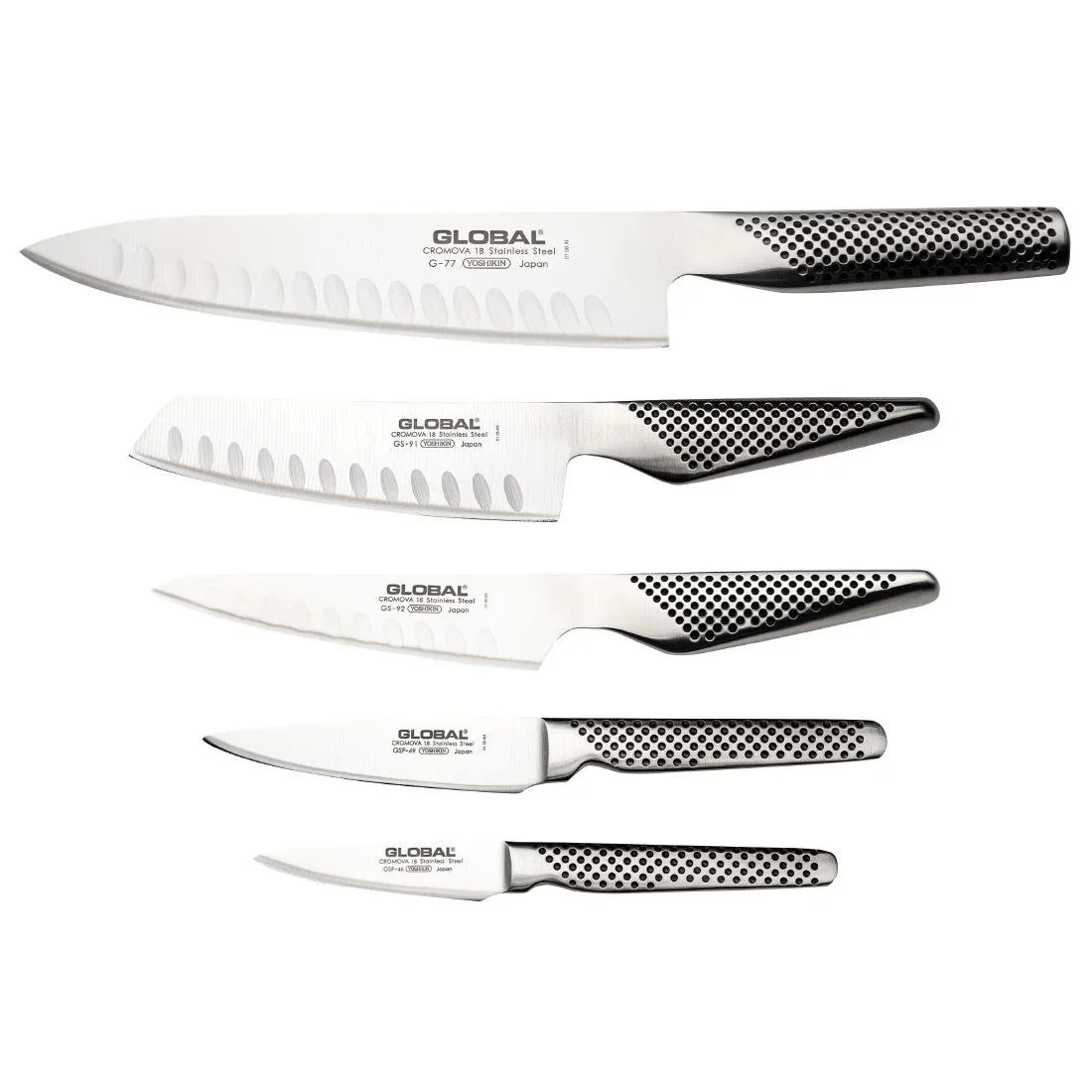 Global 6 Piece Knife Block Set by Komin Yamada - Image 2