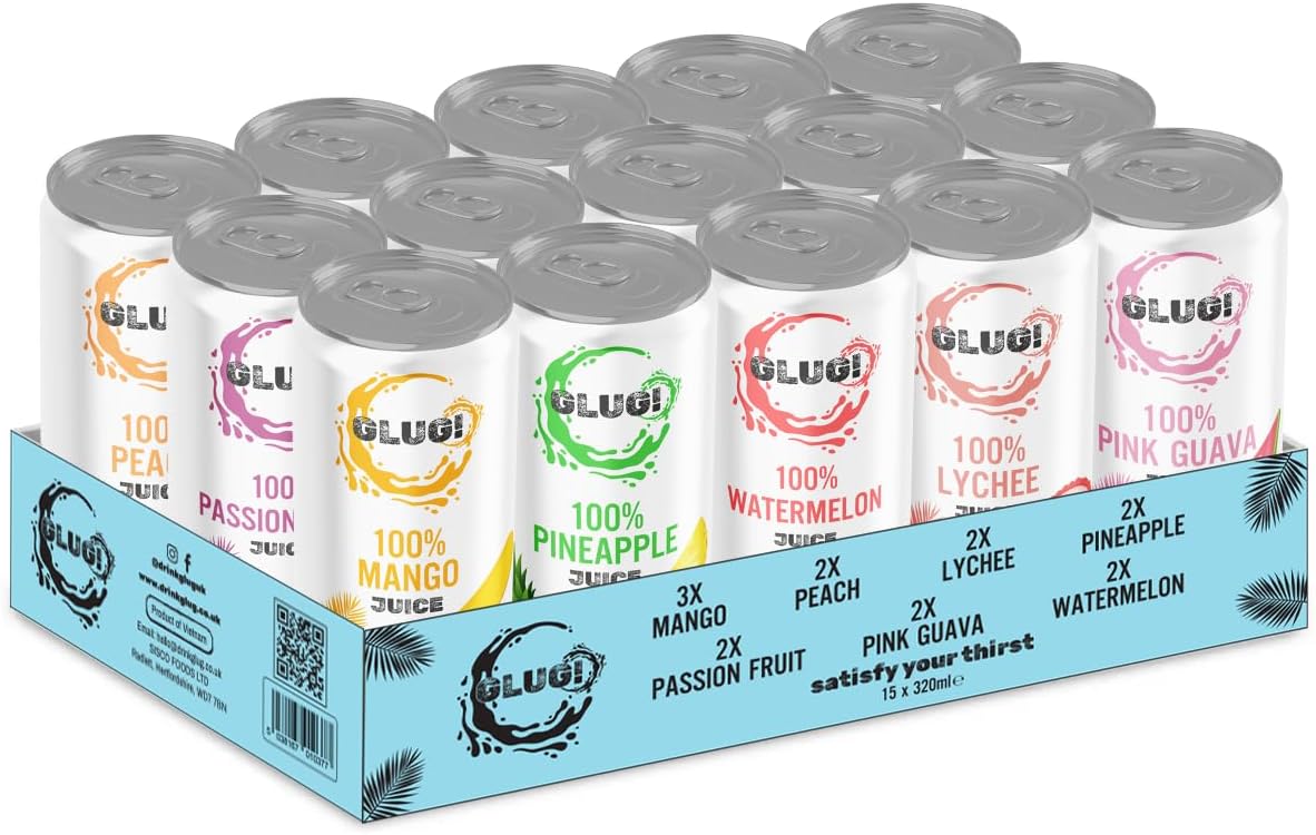 GLUG! 100% Juice Variety Pack (15x320ml) - Image 2