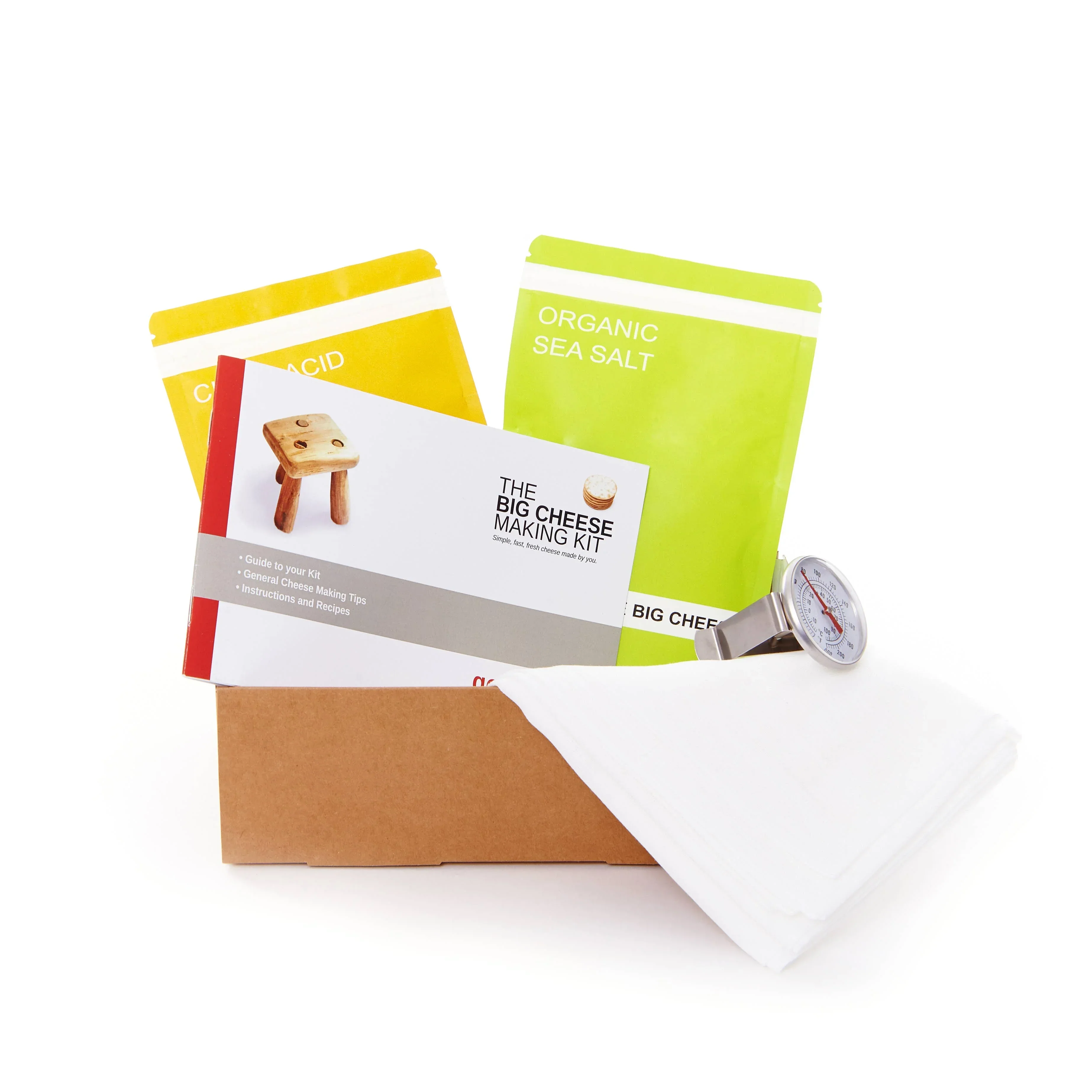 Goat's Cheese Making Kit - Foodie Gift Vegetarian Gluten Free - Image 2