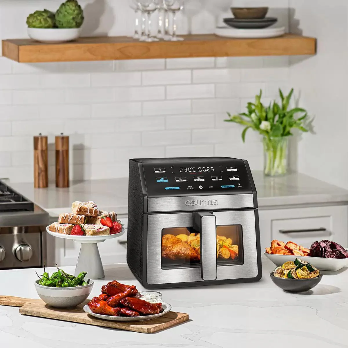 Gourmia Digital Air Fryer With Light & Window (7.6L) - Image 2