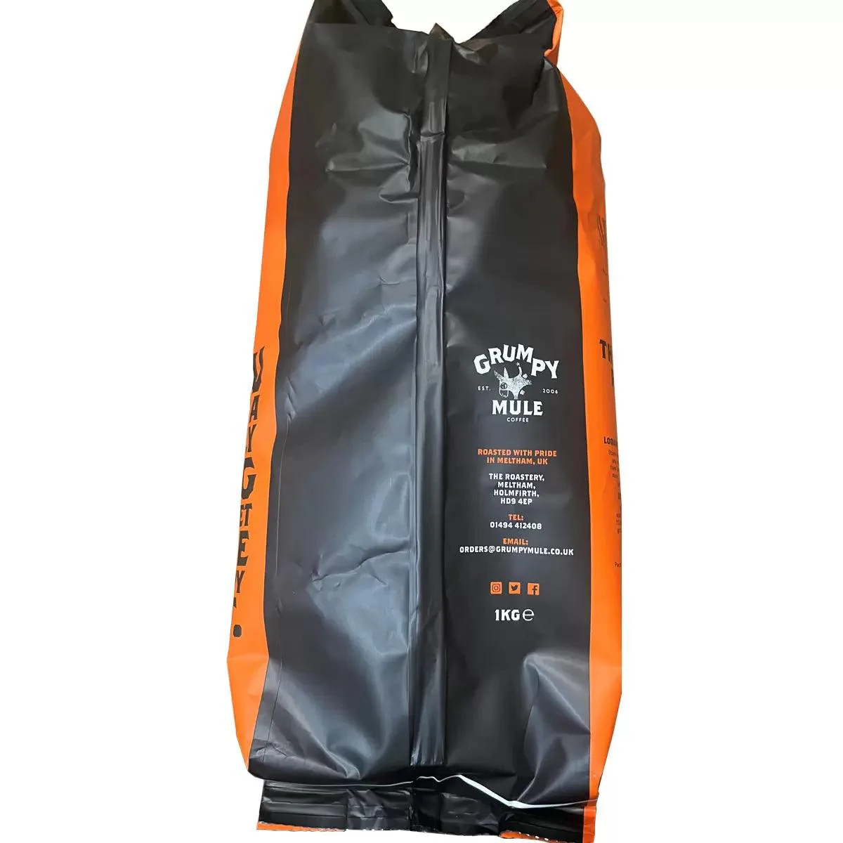 Grumpy Mule Kick-Ass Espresso Blend Whole Coffee Beans (1kg) - Image 3