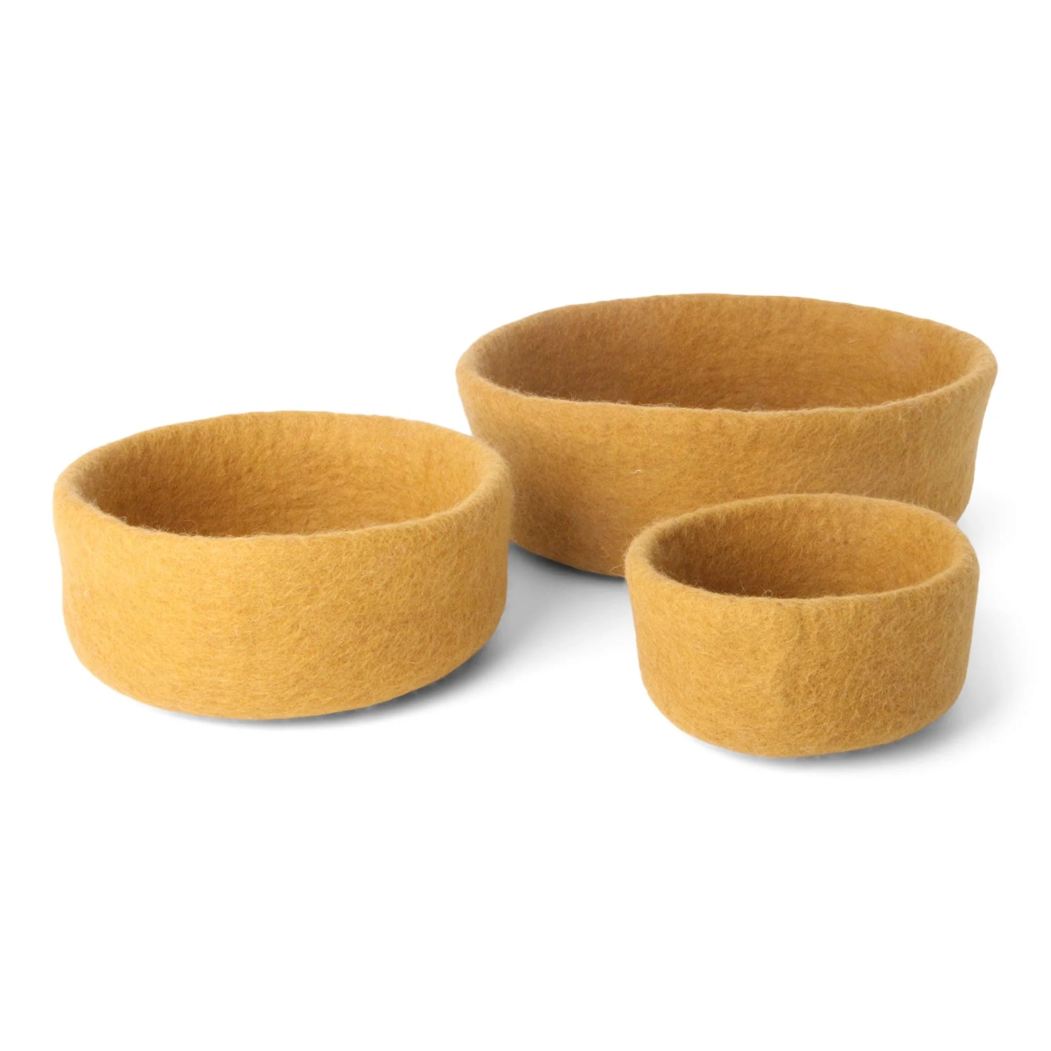 Gry & Sif Bowls - Ochre (Set of 3)