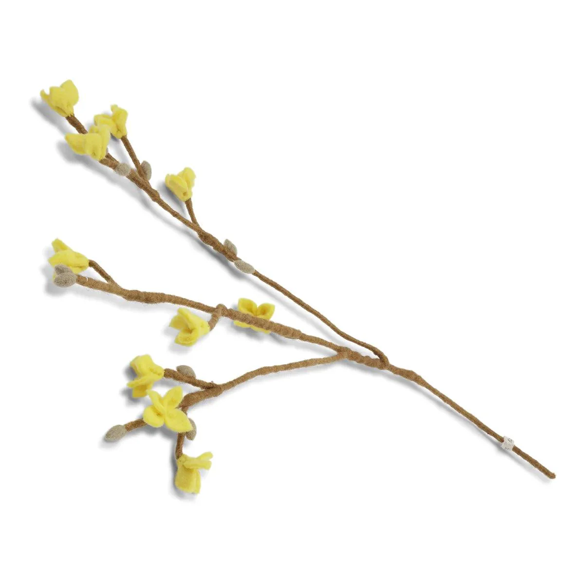 Gry & Sif Felted Wool Florals Branch Golden Bell (60cm) - Image 2