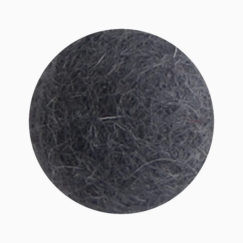 Gry & Sif Felted Wool Florals Flower Bluish-Grey - (2cm Diameter) - Image 2