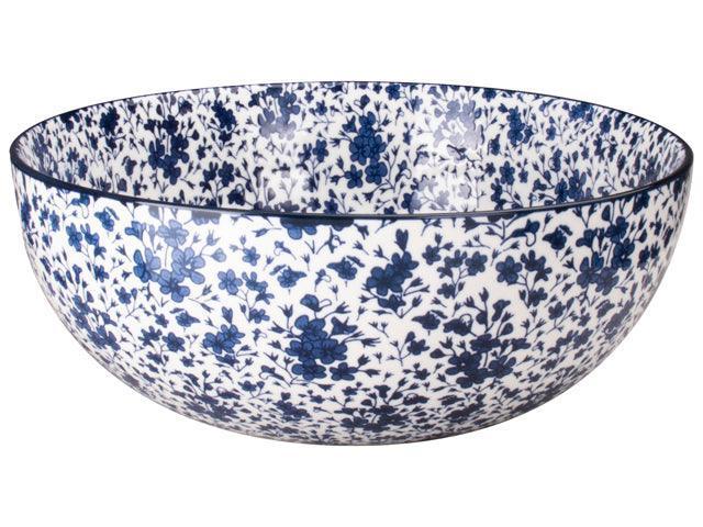 Gusta Salad Bowl OTB - Japanese Floral Pattern (26cm)