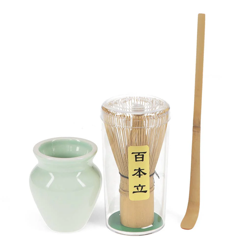 Rex London Handmade matcha whisk and stand set - Image 3