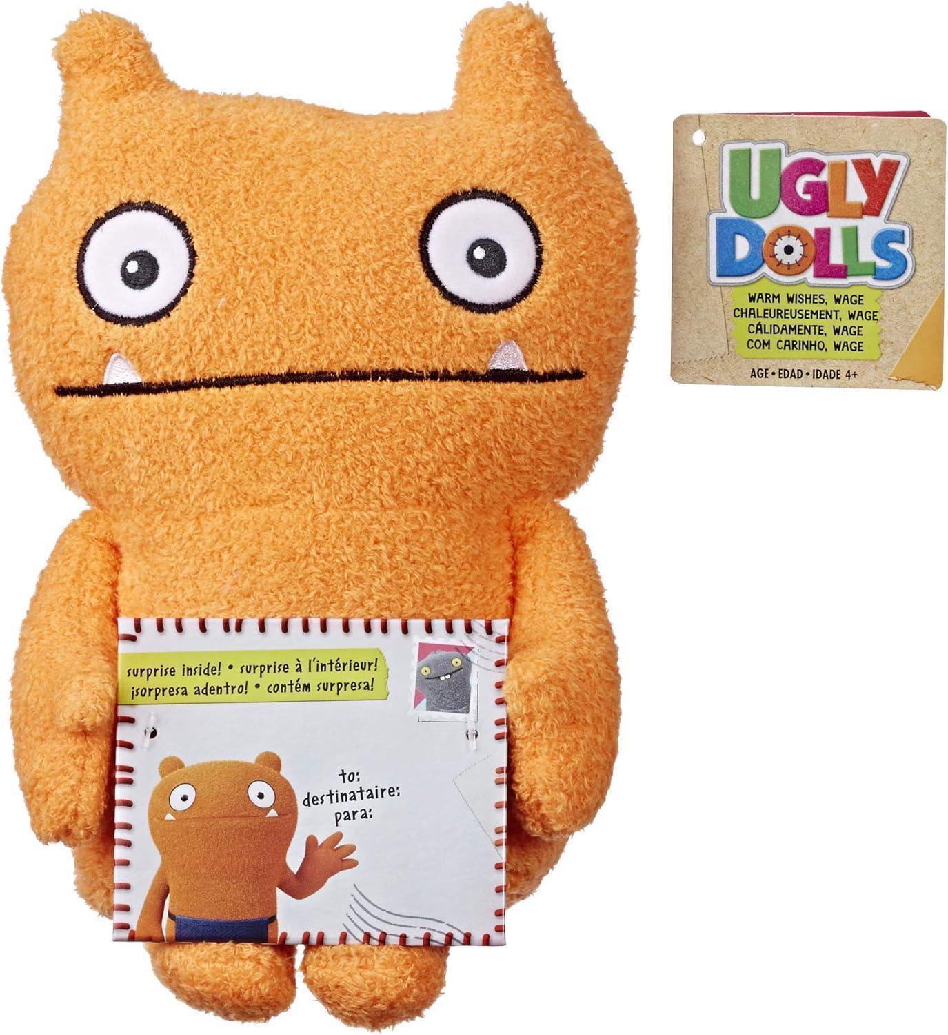 HASBRO E4554 UglyDolls Warm Wishes Wage Stuffed Plush Toy - Image 2