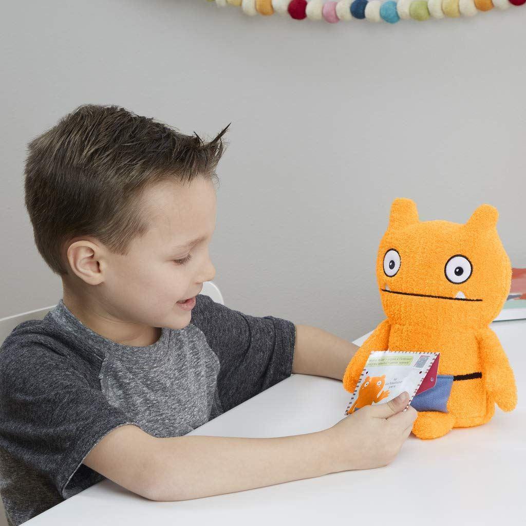 HASBRO E4554 UglyDolls Warm Wishes Wage Stuffed Plush Toy - Image 4