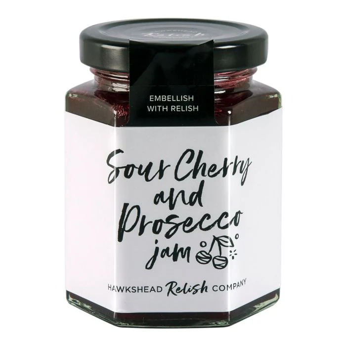 Hawkshead Relish - Sour Cherry and Prosecco Jam (220g)