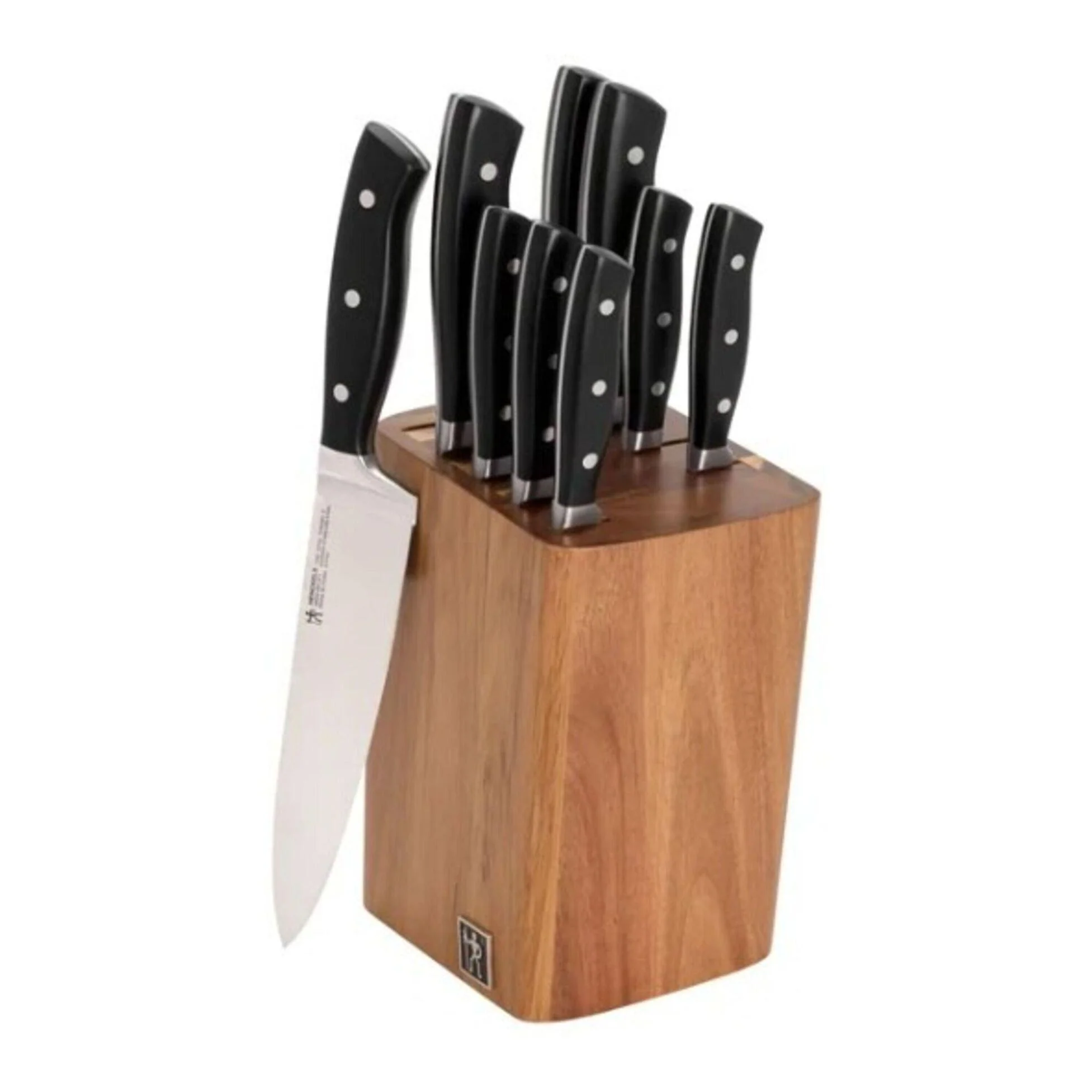 Henckels Fine Edge Forged 10-piece German Steel Knife Block Set - Image 2