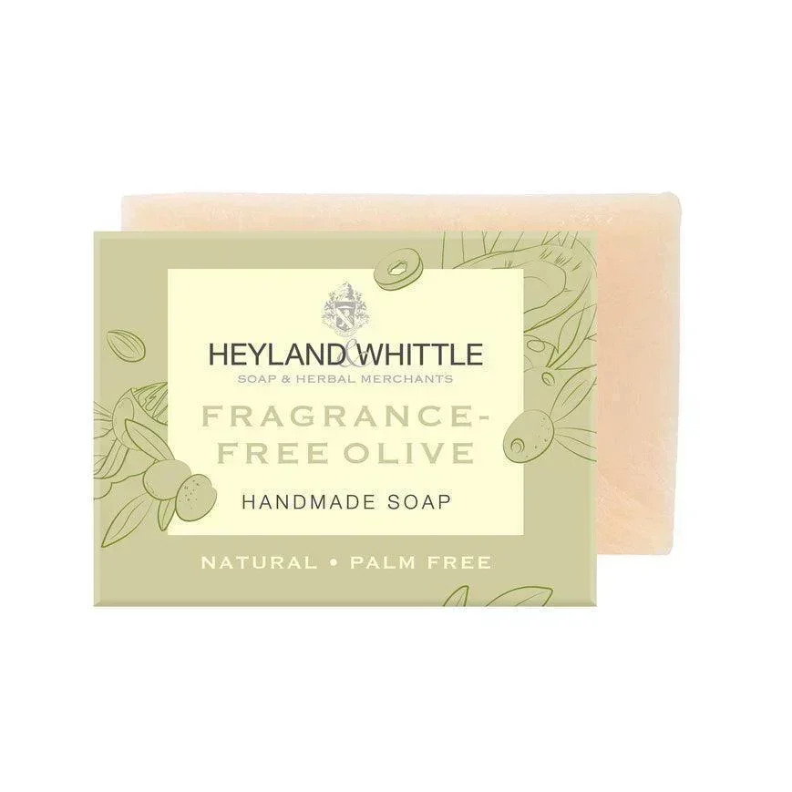 Heyland & Whittle Fragrance-Free Olive Palm Free Soap (45g)