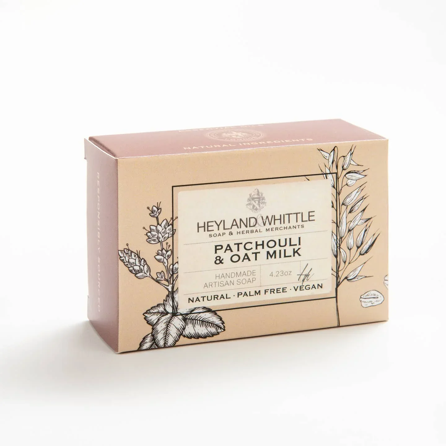 Heyland & Whittle Patchouli & Oat Milk Soap (120g)