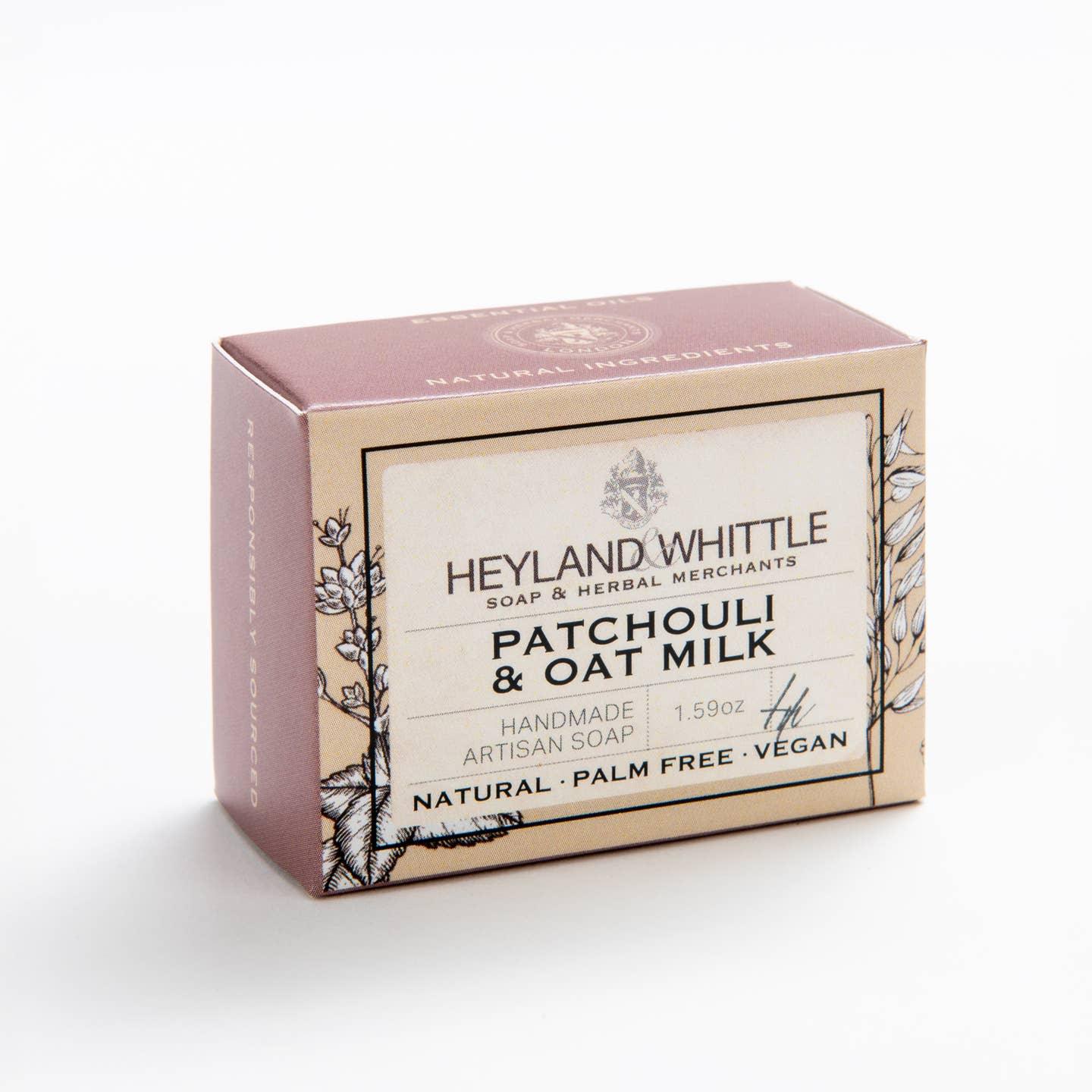 Heyland & Whittle Patchouli & Oat Milk Soap (45g)