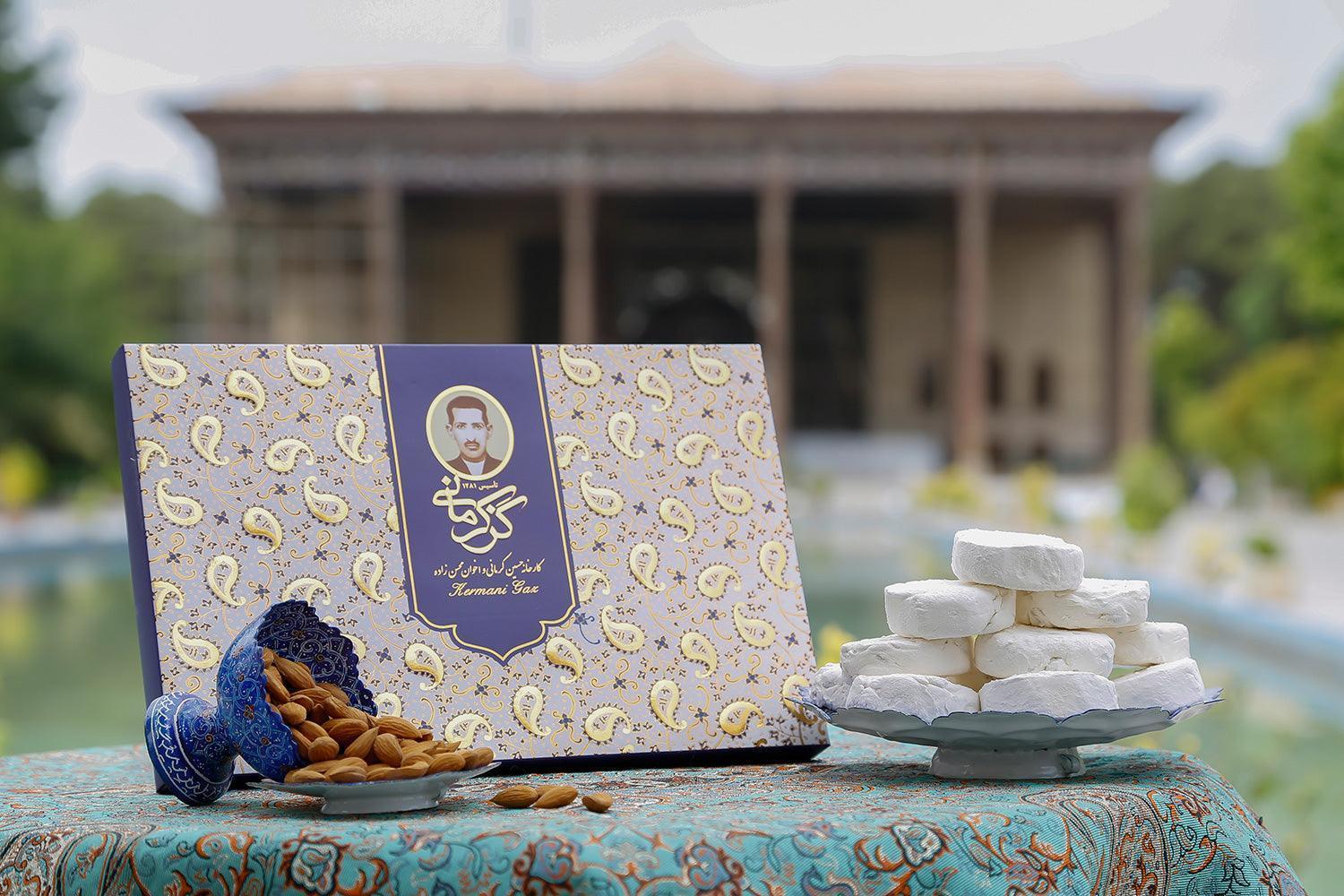 Hossein Kermani And Mosenzade brothers Pistachios, Flour & Almond Nougat (450g) - Image 4