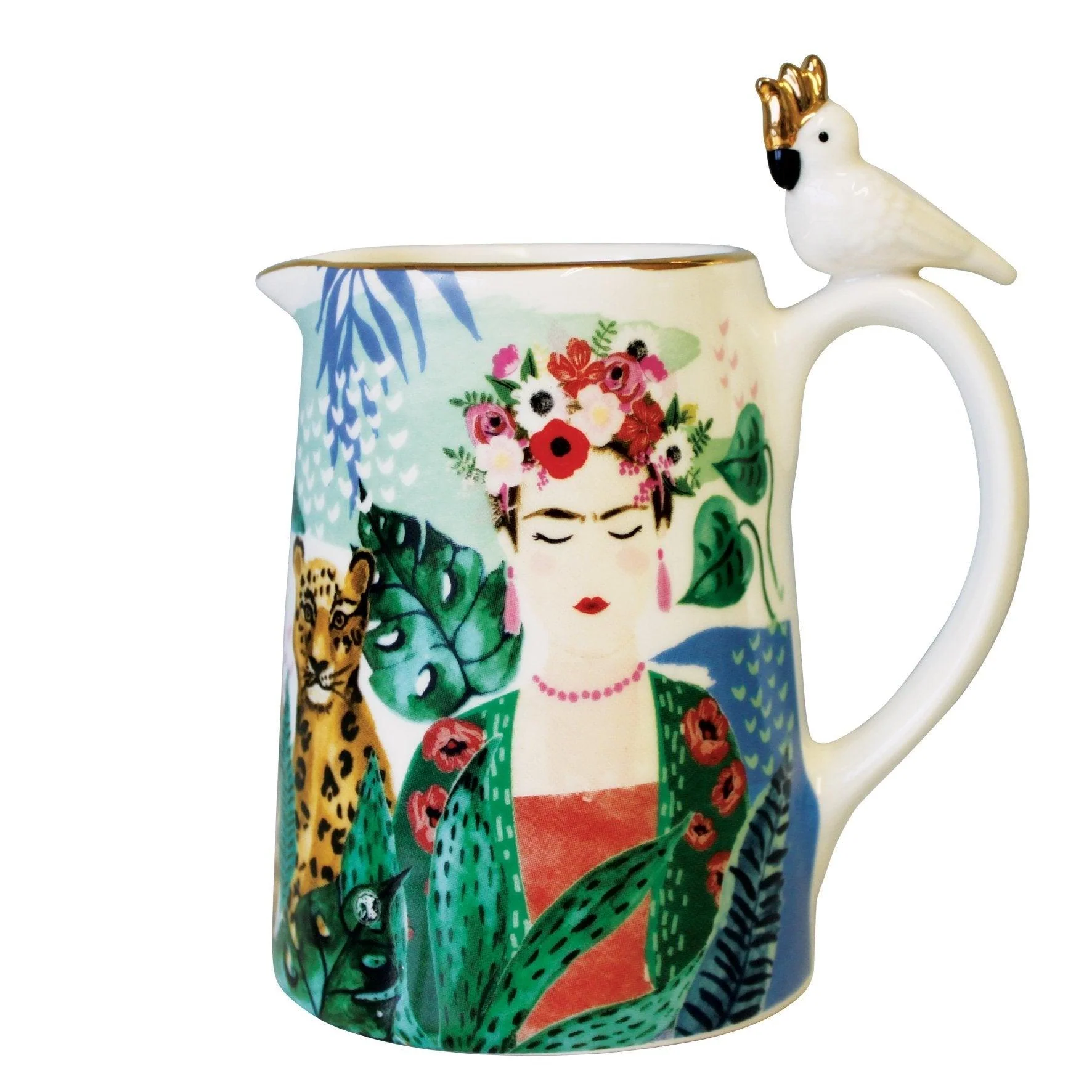 House Of Disaster Frida Kahlo Tropical Jug - Image 4