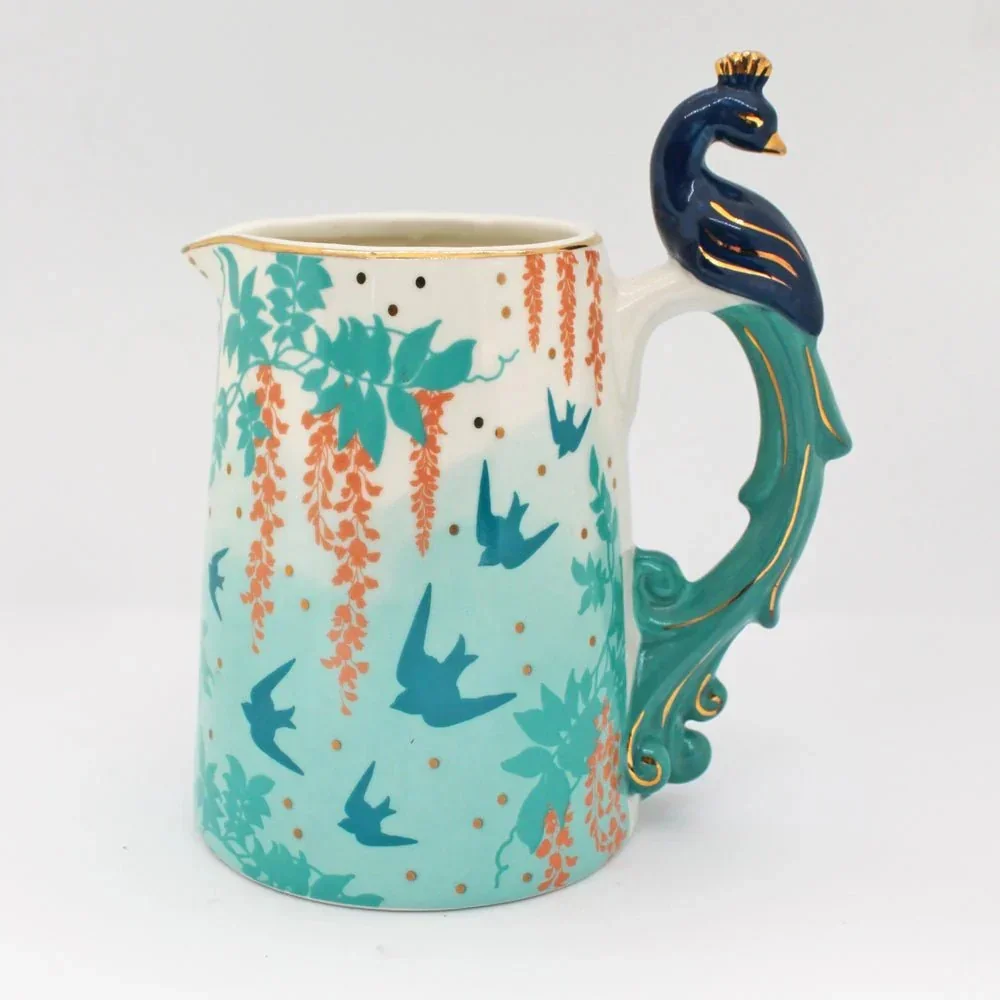 House of Disaster Luxe Peacock Jug - Image 3
