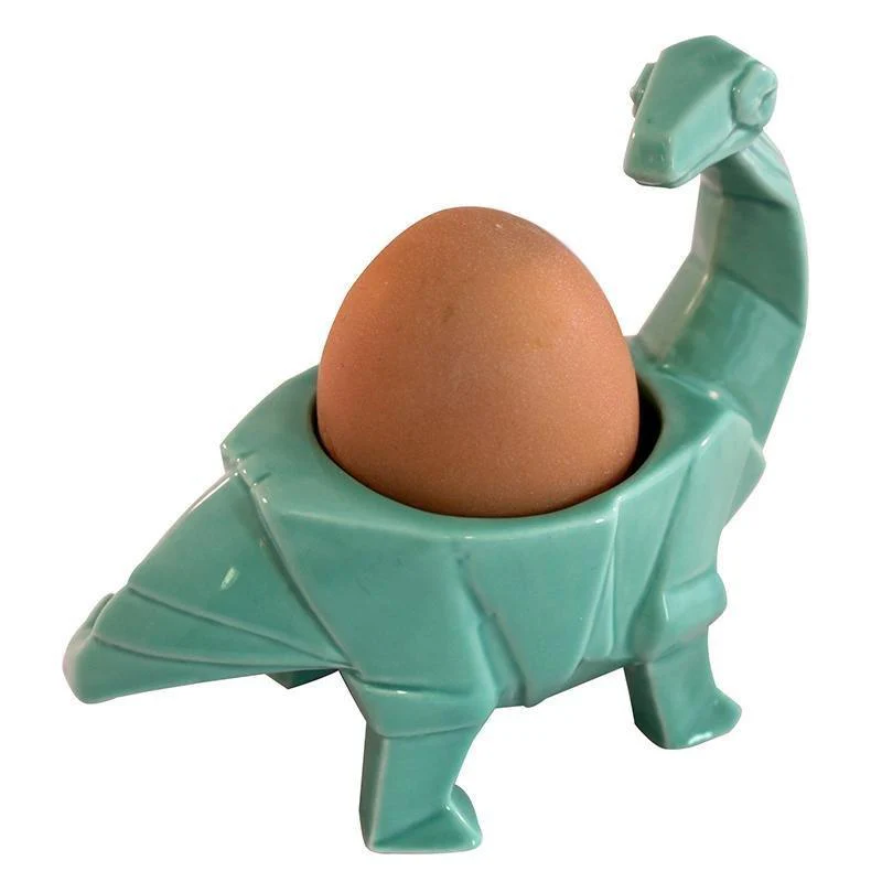 House of Disaster Origami Turquoise Egg Cup - Image 2