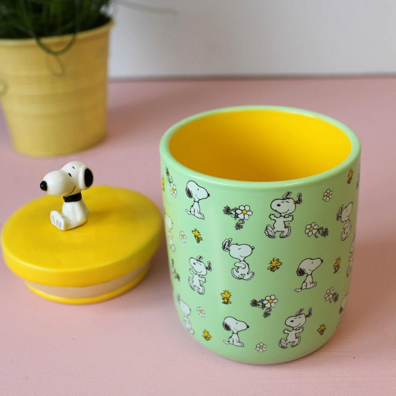 House of Disaster Peanuts Dog Treat Jar