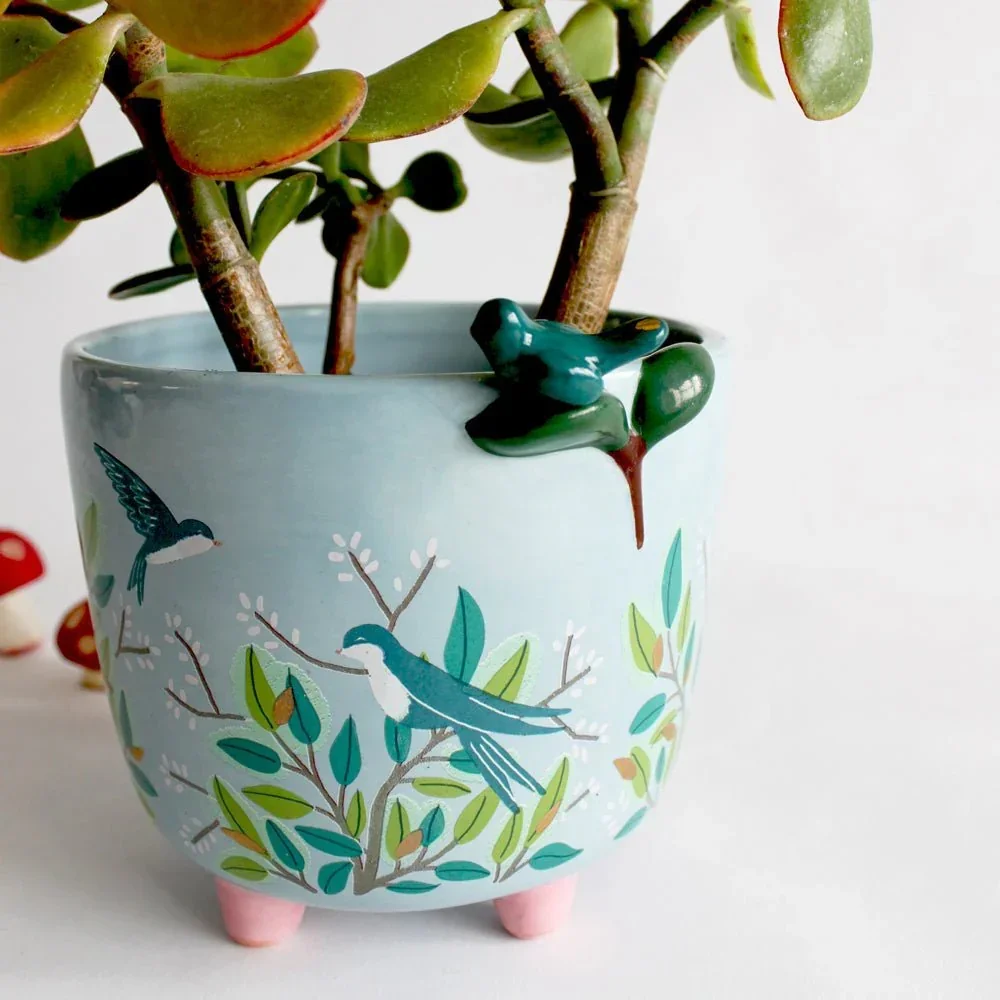 House of Disaster Secret Garden Bird Planter - Image 3