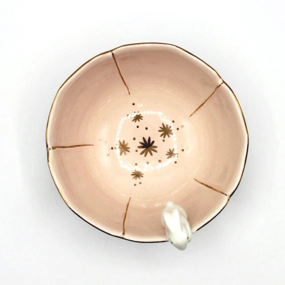 House Of Disaster Secret Garden Rabbit Bowl (15cm) - Image 4