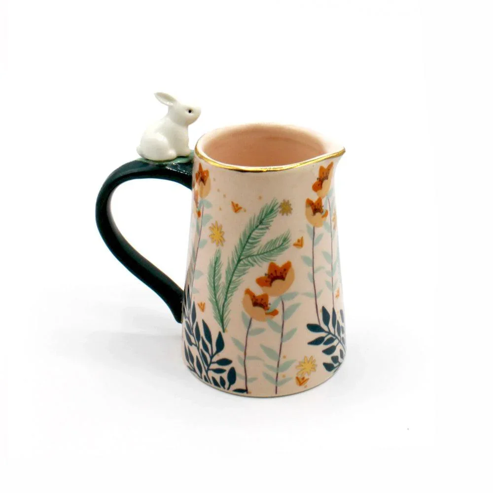 House Of Disaster Secret Garden Rabbit Jug - Image 4