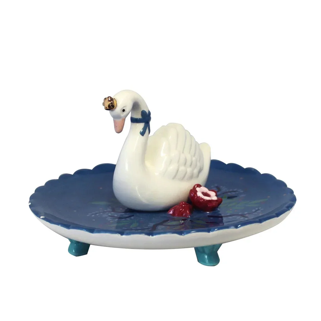 House of Disaster Secret Garden Swan Trinket Dish - Image 4
