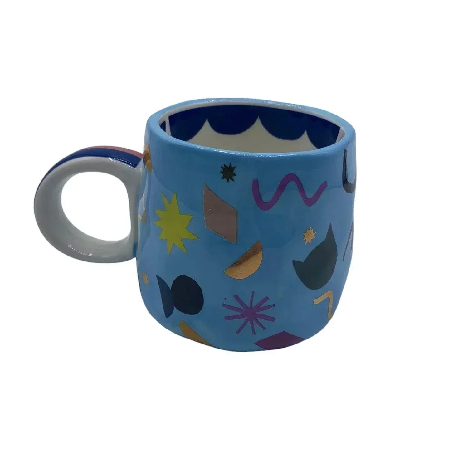 House Of Disaster Small Talk 'I Work Hard' Cat Cup - Image 6