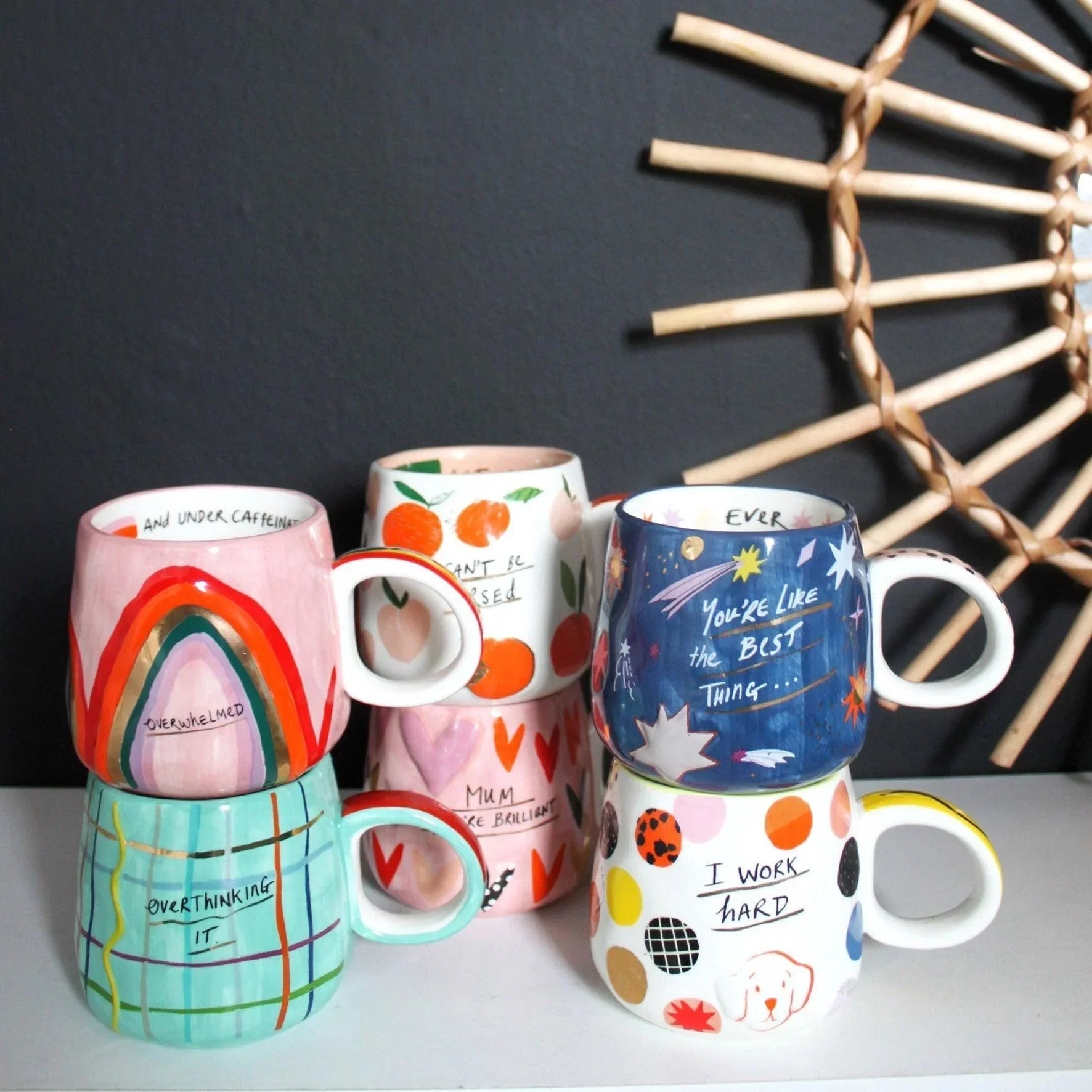 House Of Disaster Small Talk 'I Work Hard' Dog Cup - Image 7