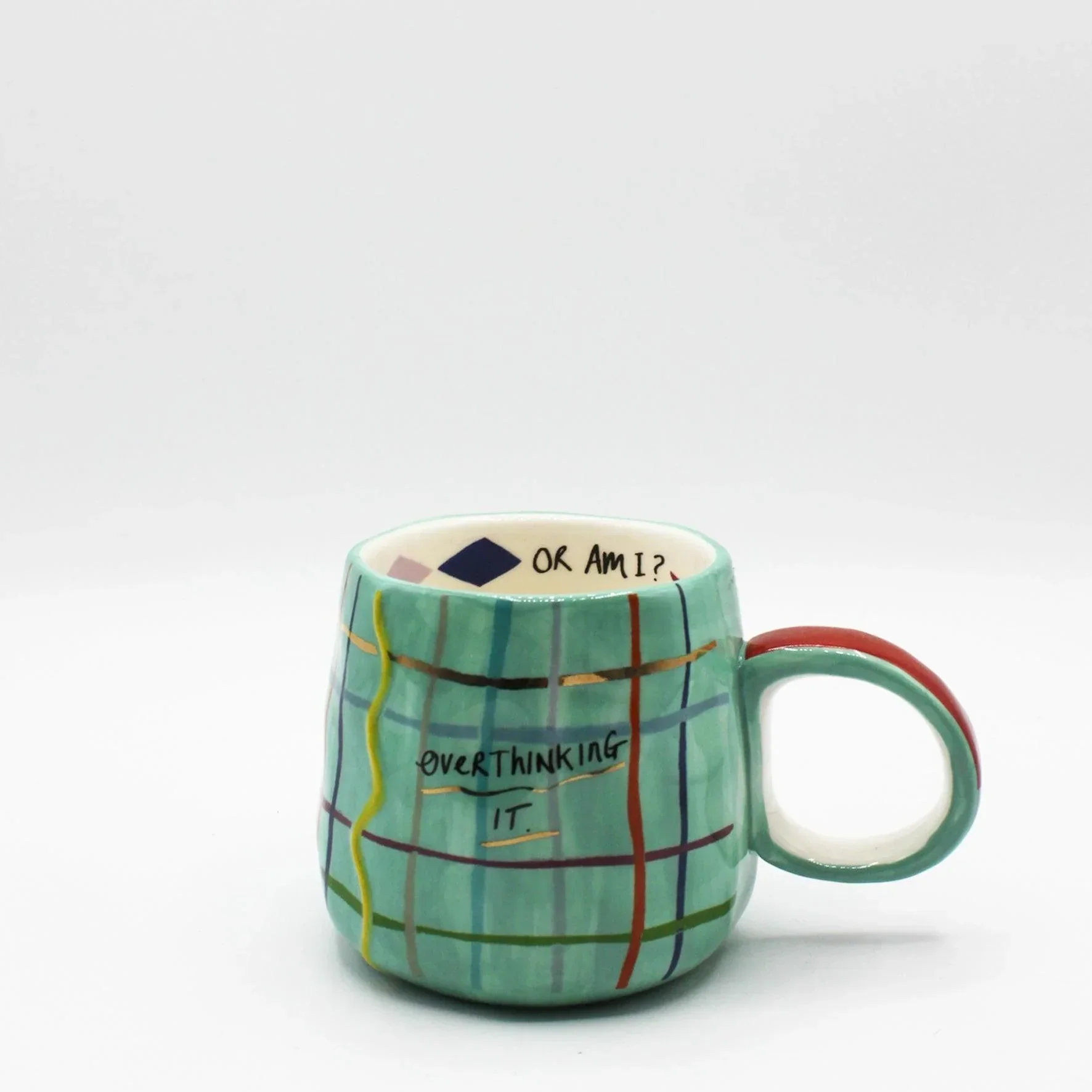 House Of Disaster Small Talk 'Overthinking It' Cup - Image 5