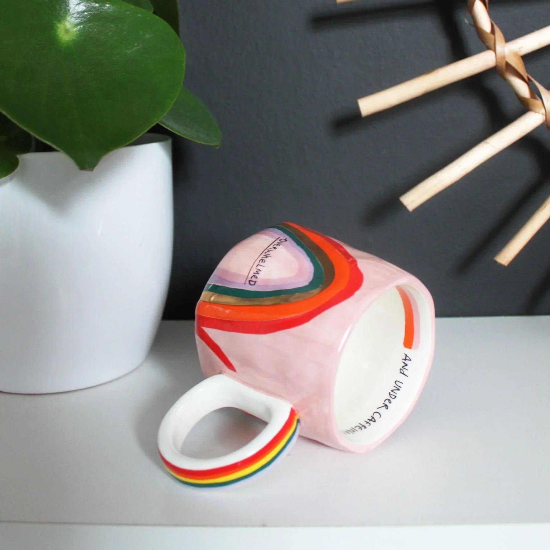 House Of Disaster Small Talk 'Overwhelmed' Cup - Image 3