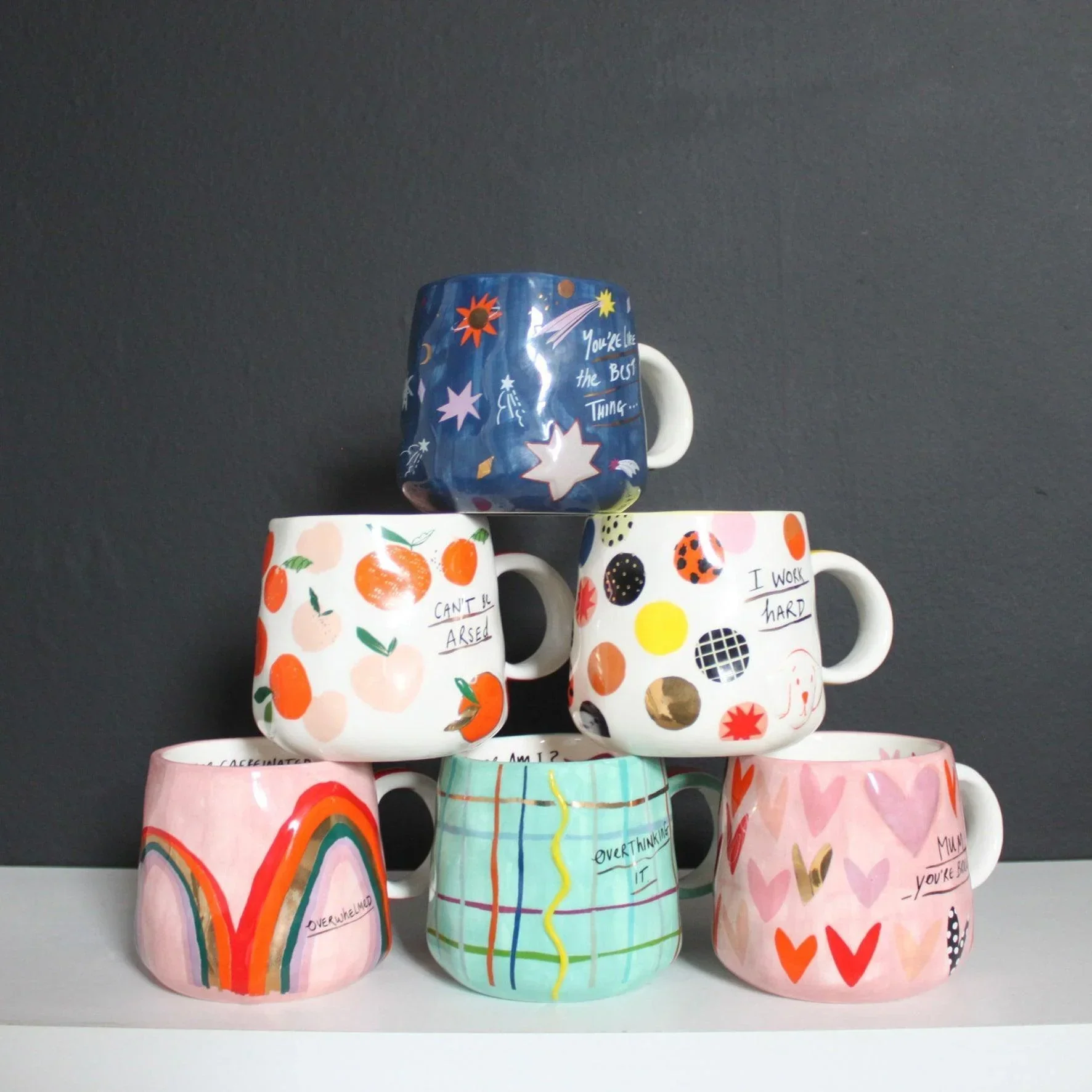 House Of Disaster Small Talk 'Overwhelmed' Cup - Image 4