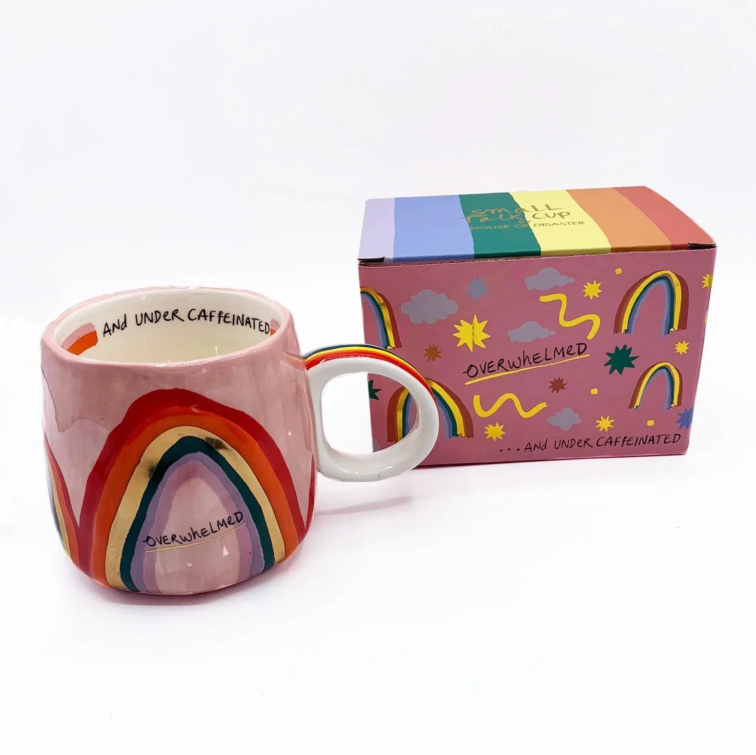 House Of Disaster Small Talk 'Overwhelmed' Cup - Image 7