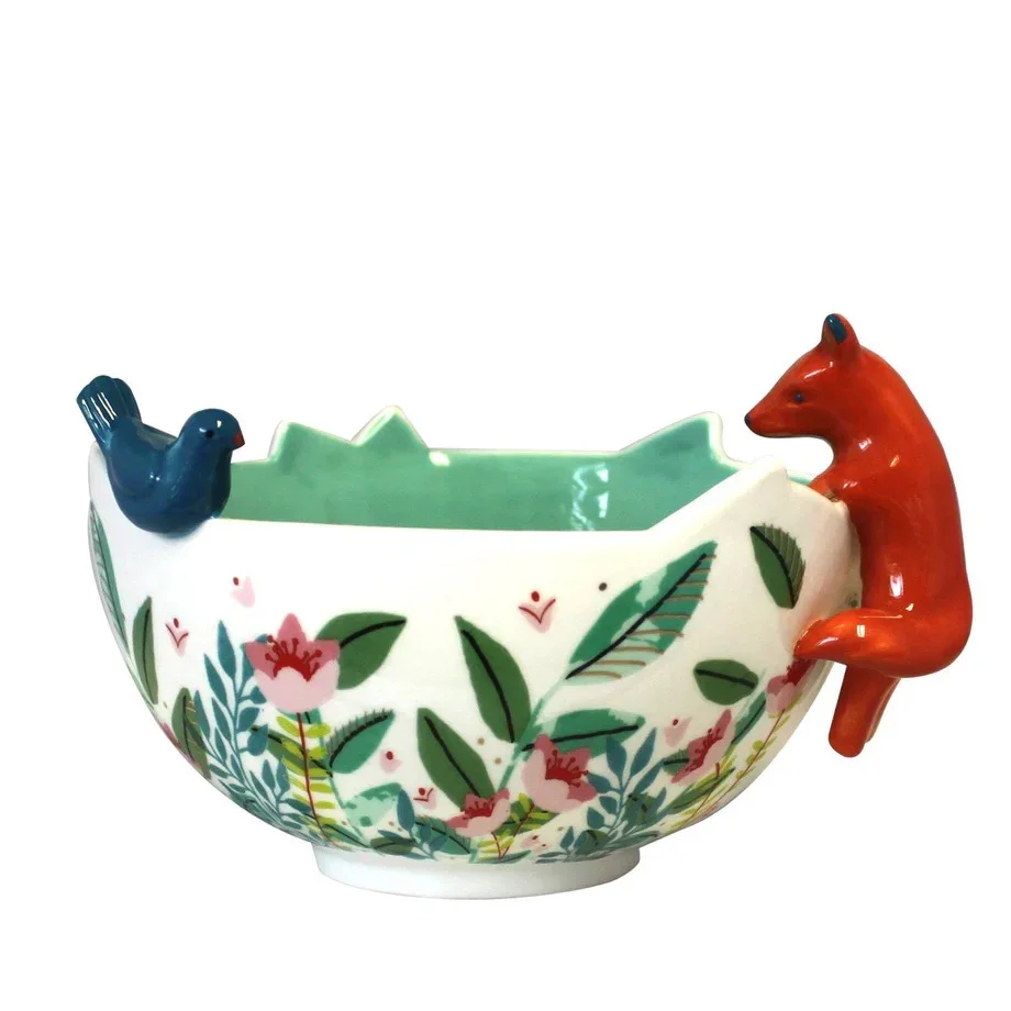 House Of Disaster Secret Garden Fox Bowl (11.5cm) - Image 3
