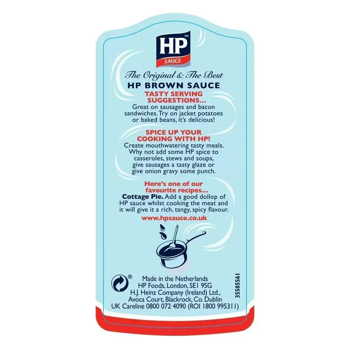 HP Brown Sauce (600g) - Image 2