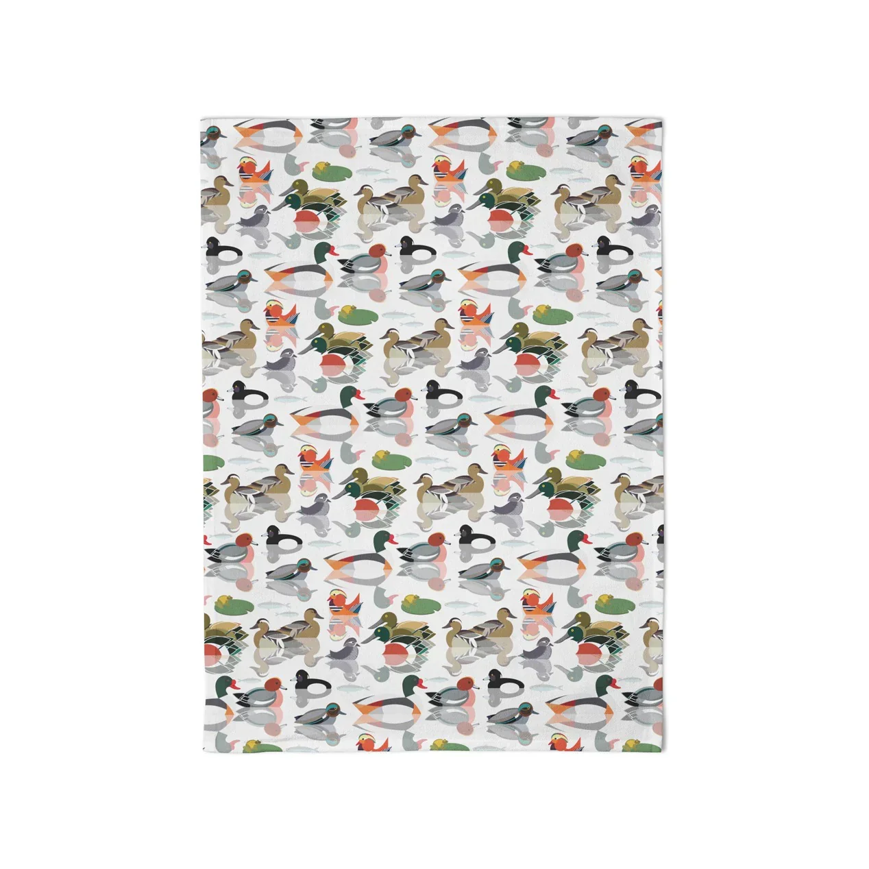 I Like Birds Tea Towel - Ducks