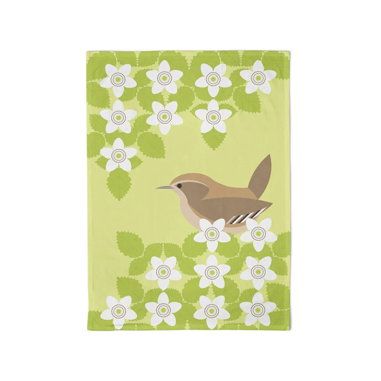 I Like Birds Tea Towel - Wren