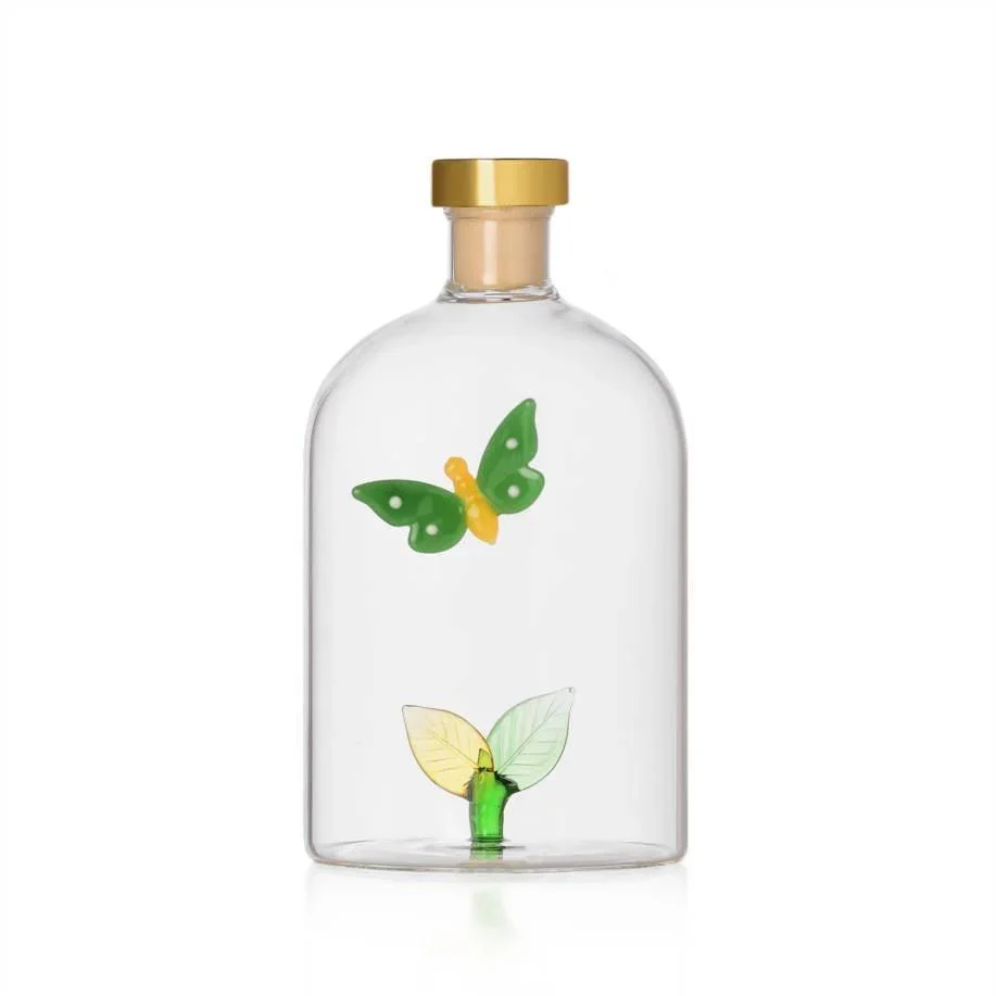 Ichendorf Milano Butterfly & Leaves Glass Diffuser Bottle (500ml)