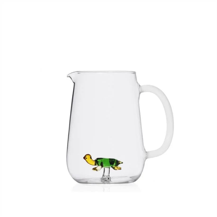 Ichendorf Milano Green Turtle Glass Pitcher (1.7L)