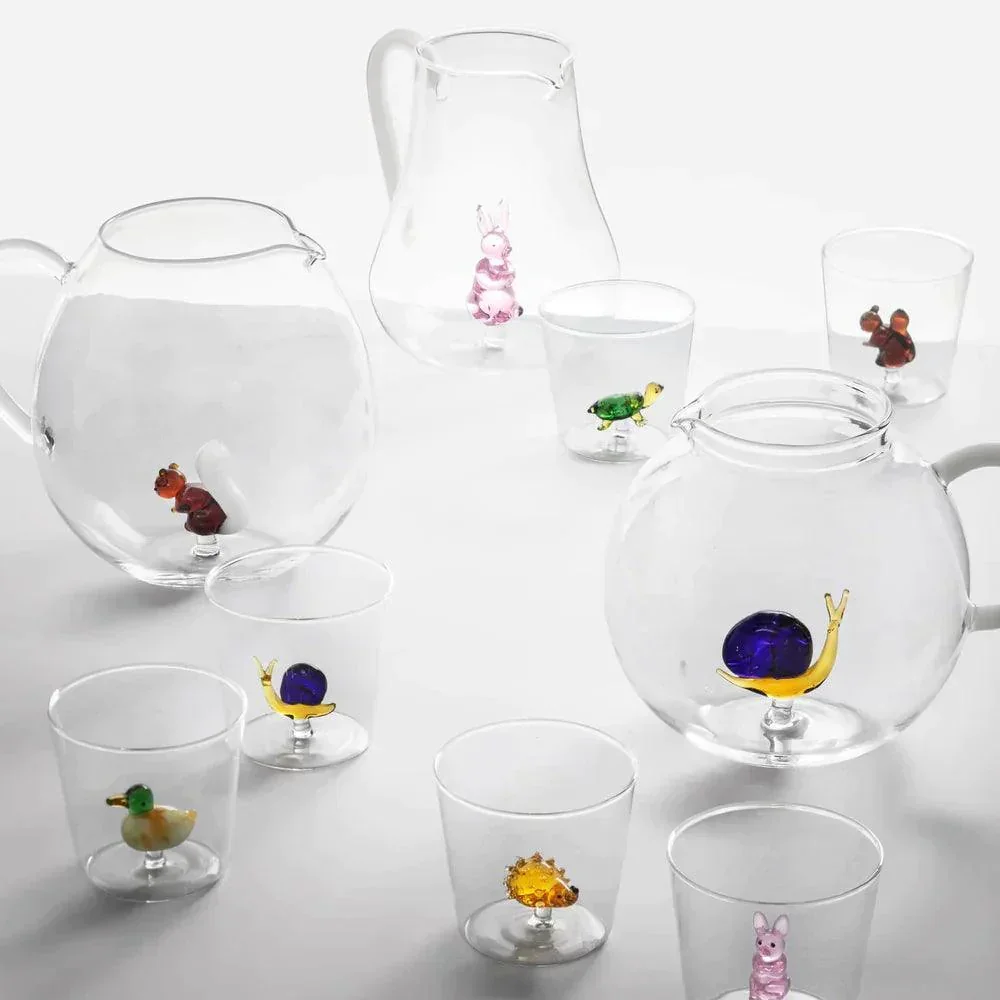 Ichendorf Milano Green Turtle Glass Tumbler (350ml) - Image 2