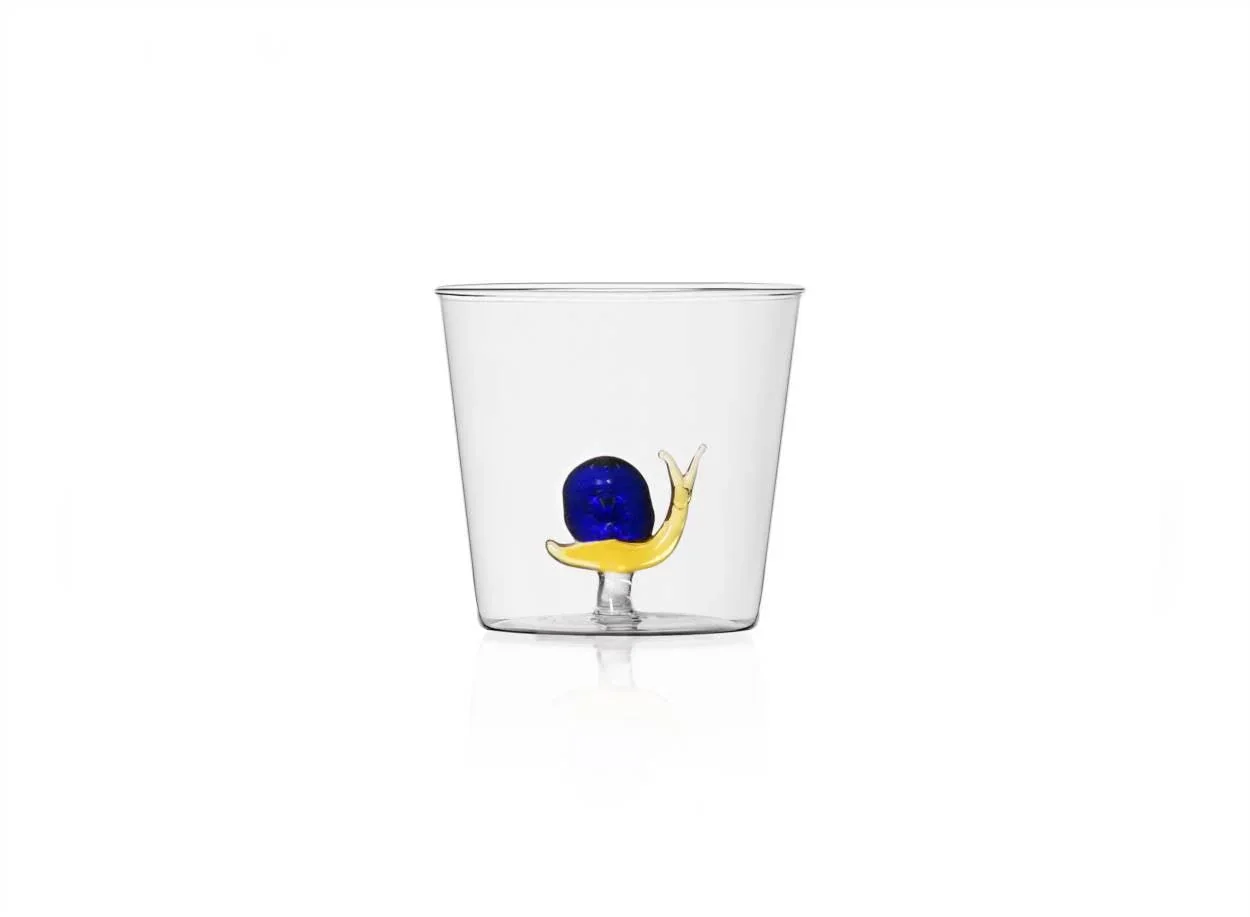 Ichendorf Milano Snail Glass Tumbler (350ml)
