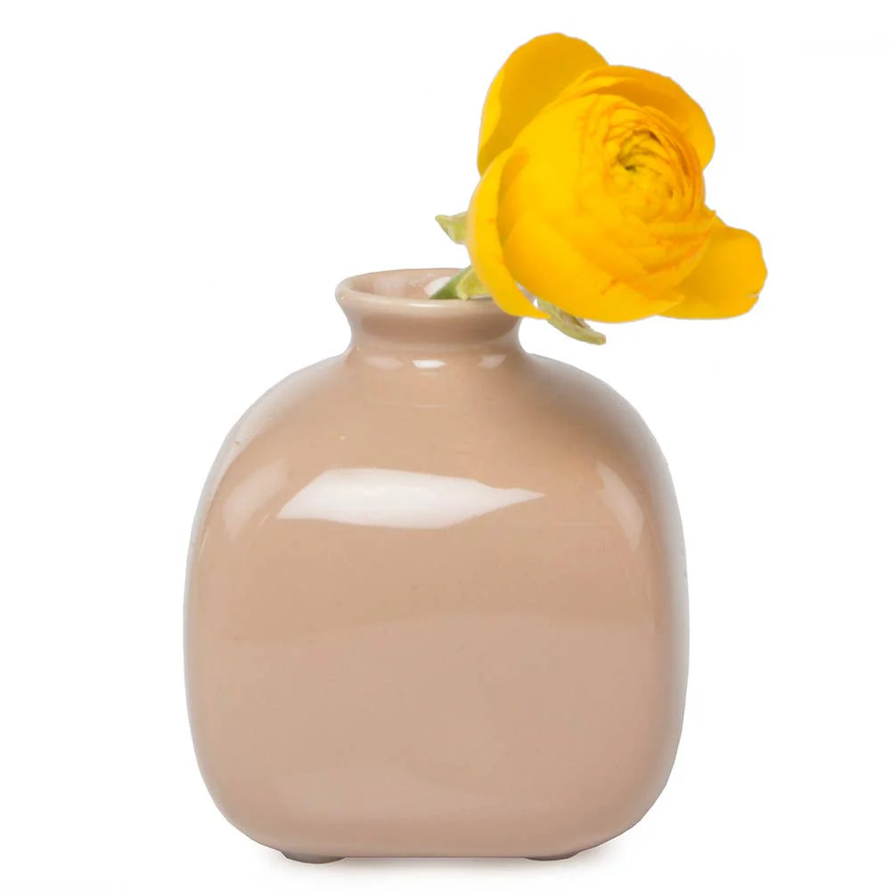 Chive Inkwell Ceramic Hand Made Bud Vase - Black - Image 3