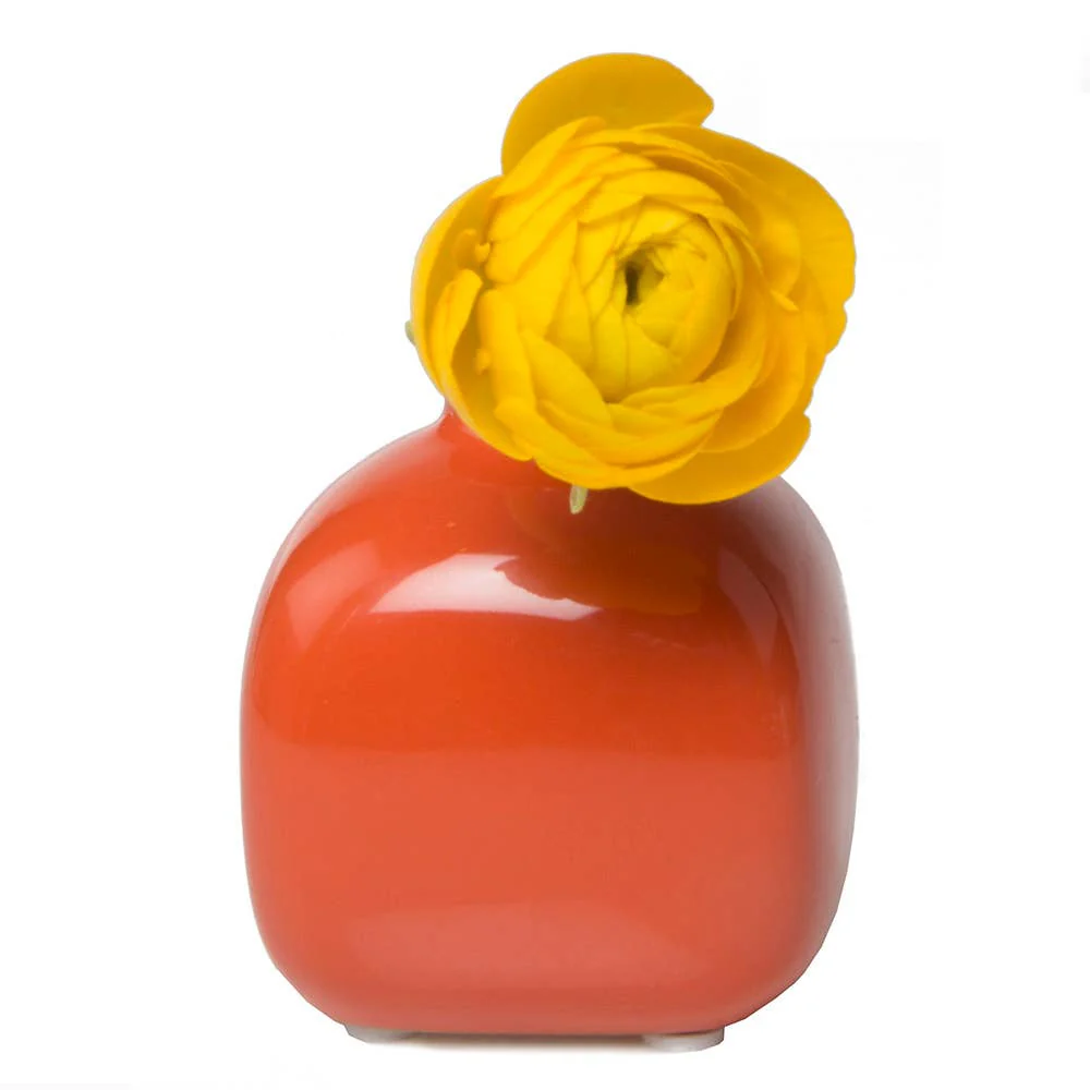 Chive Inkwell Ceramic Hand Made Bud Vase - Black - Image 5